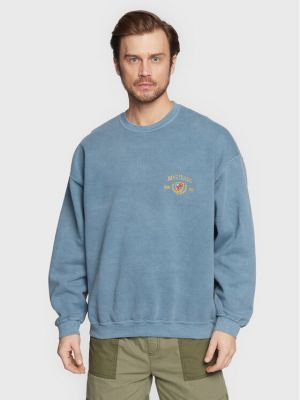 Relaxed суитчър Bdg Urban Outfitters синьо