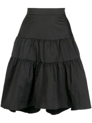 Асимметричная юбка миди Tout A Coup, черная