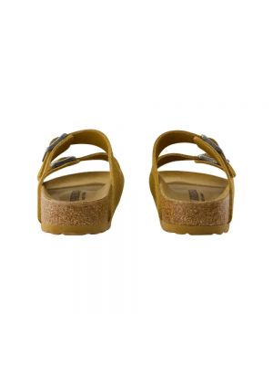 Sandalias con cordones de cuero Birkenstock marrón