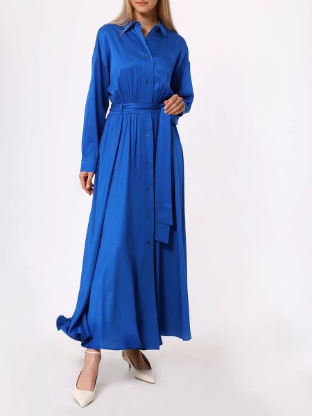 Однотонное платье Lorena Antoniazzi синее