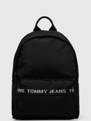 Batoh s potiskem Tommy Jeans černý