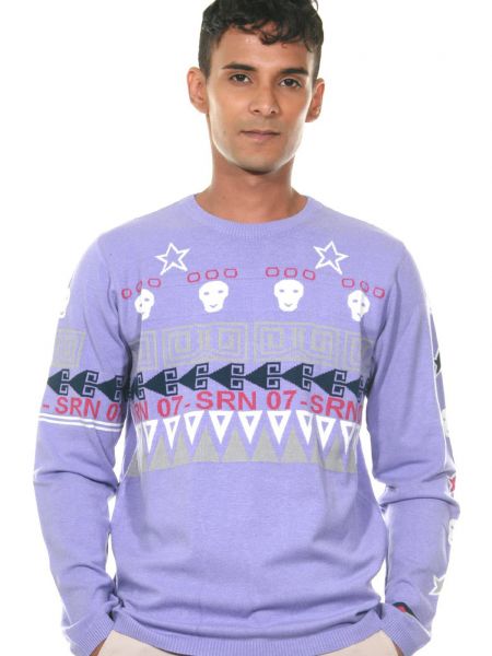 Пуловер Fioceo фиолетовый