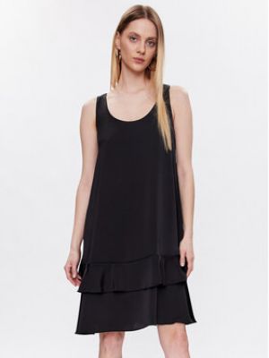 Коктейльна сукня вільного крою Liu Jo Beachwear чорна