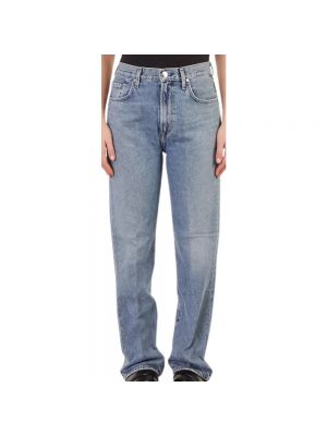 Jeansy relaxed fit jeansowe Goldsign - niebieski