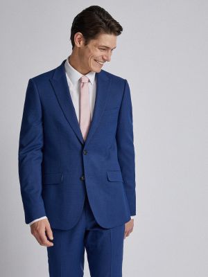 Синий пиджак слим Burton Menswear London