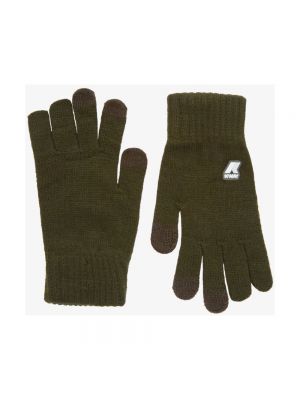 Rękawiczki K-way zielone