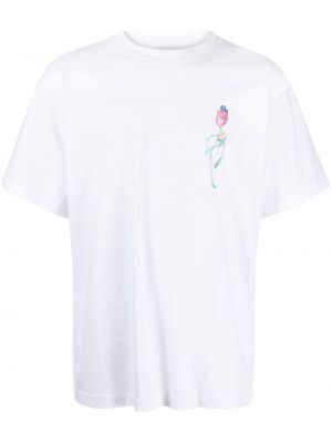 Тениска на цветя Soulland бяло