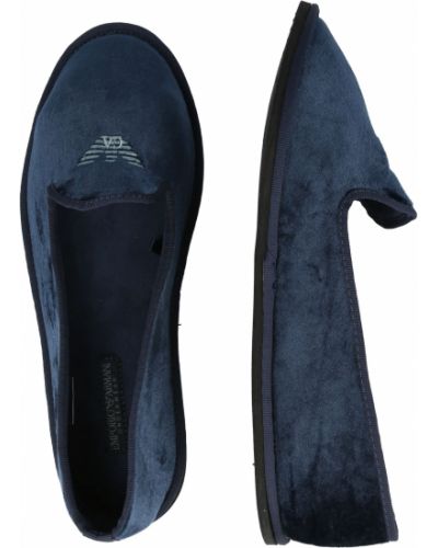 Papuče Emporio Armani plava