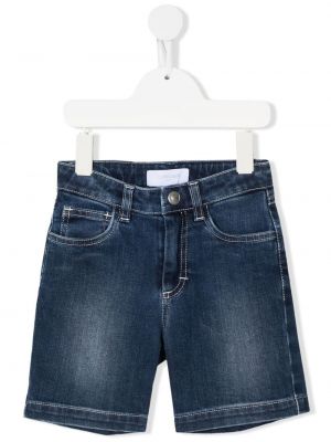 Jeans-shorts for jenter Roberto Cavalli Junior blå