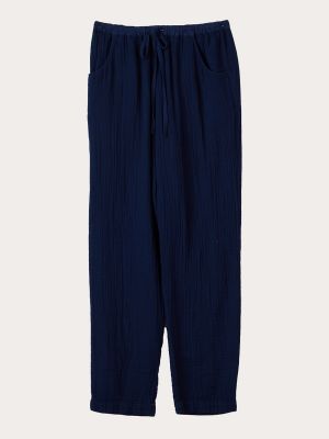 Pantalones de algodón Xirena azul
