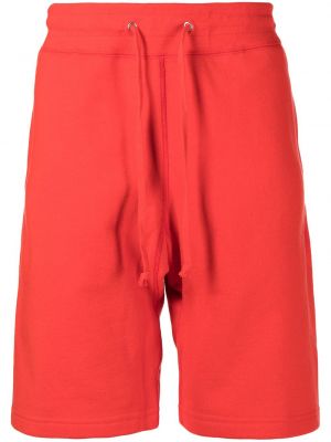 Bombažne bermuda kratke hlače Suicoke rdeča