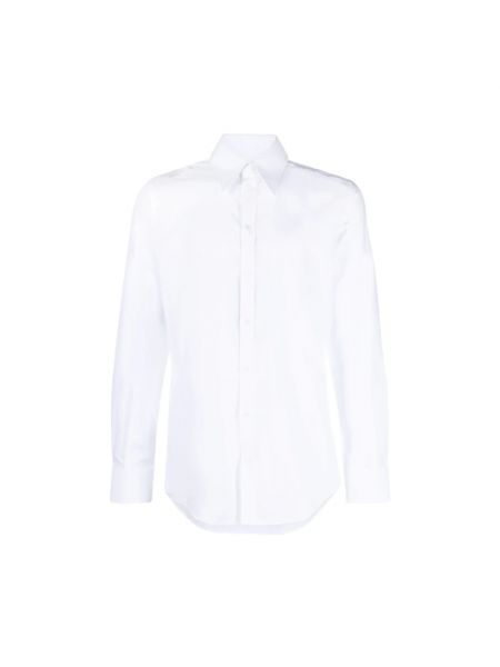 Białe proste spodnie Dolce And Gabbana