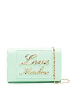 Geantă crossbody din piele Love Moschino