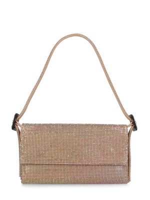 Mesh schultertasche Benedetta Bruzziches gold