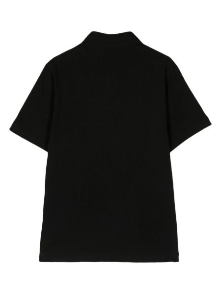 Dryžuotas polo marškinėliai su zebro raštu Ps Paul Smith juoda