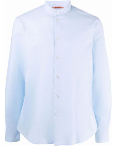 Camisa con botones button down Barena azul