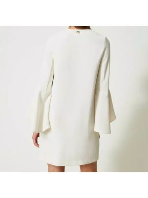Mini vestido Twinset blanco