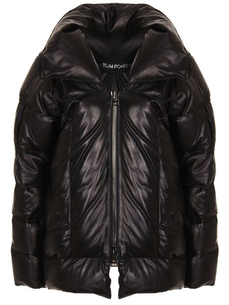 Кожаная куртка Tom Ford, черная