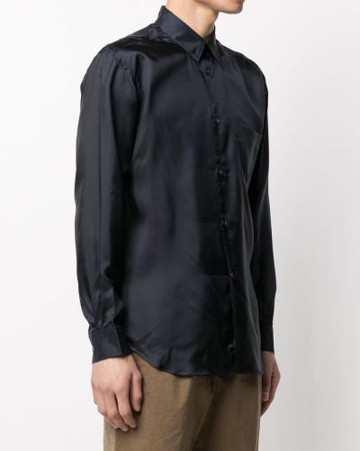 Saténová košile Comme Des Garçons Shirt černá