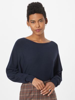 Пуловер Nümph синьо