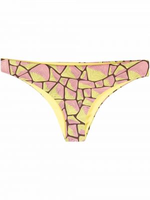 Trykt bikini Pucci rosa