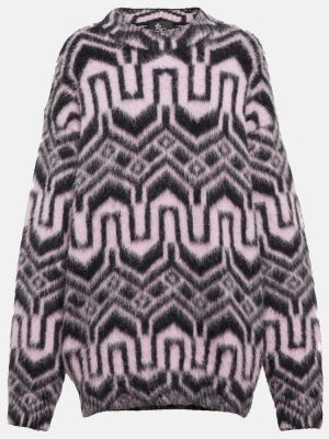 Puloverel de lână din lână alpaca Moncler Grenoble