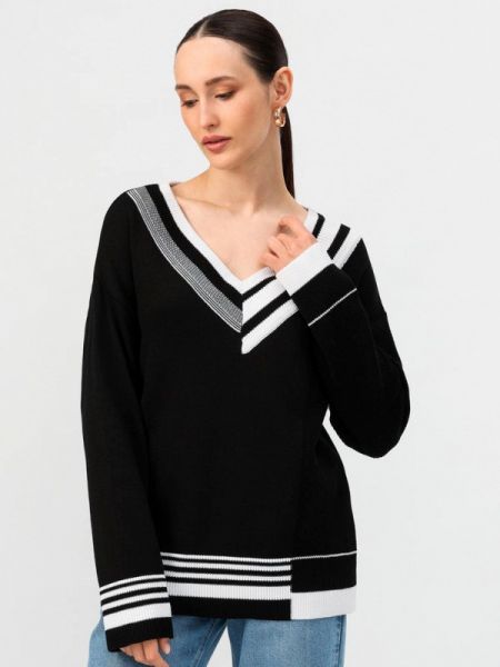 Пуловер Vivawool черный