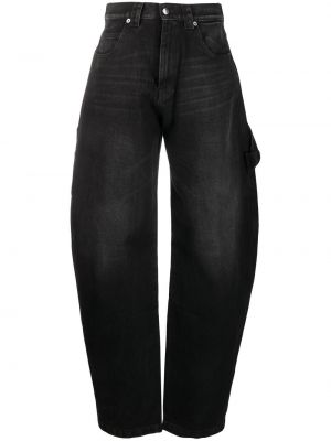 Jeans mit schleife ausgestellt Darkpark schwarz