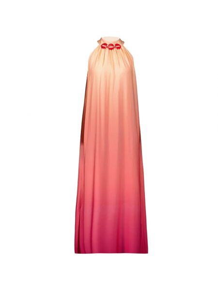 Sukienka długa Ana Alcazar różowa