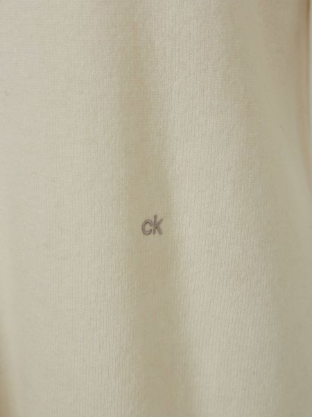 Kašmírová kašmírová mikina Calvin Klein sivá
