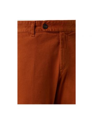Pantalones chinos de algodón Massimo Alba naranja