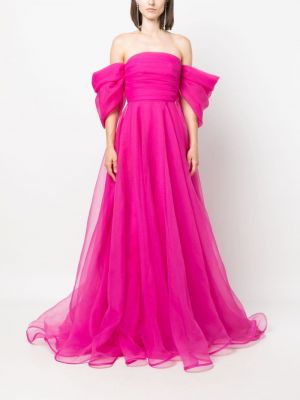 Dlouhé šaty Ana Radu růžové