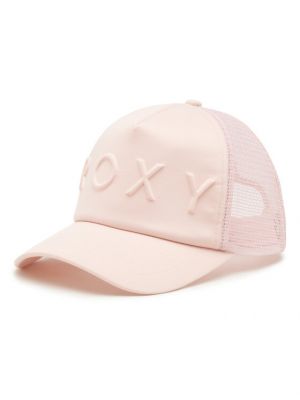 Kepurė su snapeliu Roxy rožinė