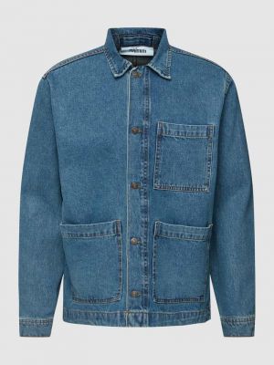 Niebieska kurtka jeansowa Minimum
