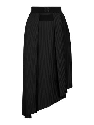 Spódnica plisowana Givenchy, сzarny