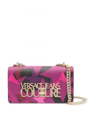 Stern schultertasche mit print Versace Jeans Couture