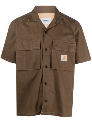 Skjorta Carhartt Wip brun