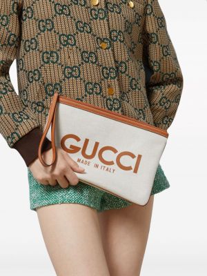 Pochette à imprimé Gucci