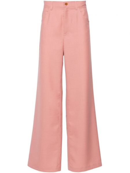 Pantaloni drepti Séfr roz
