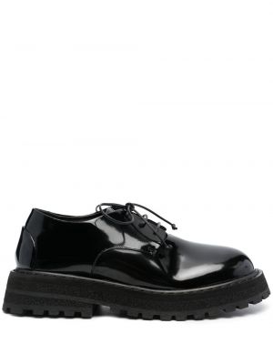 Plateau leder derby schuhe Marsèll schwarz