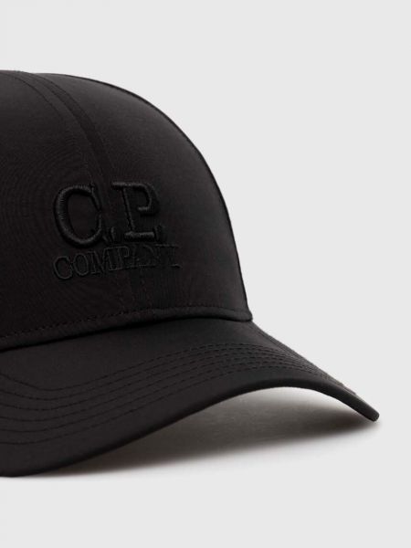 Чорна однотонна кепка C.p. Company