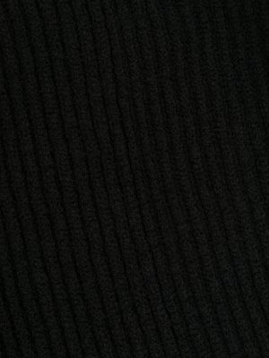 Echarpe en tricot Transit noir