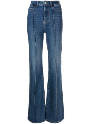 Jantárové bootcut džínsy Karl Lagerfeld modrá