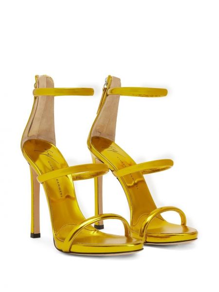 Sandale mit absatz mit hohem absatz Giuseppe Zanotti gelb