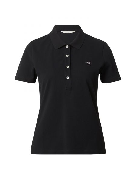 Polo marškinėliai Gant juoda