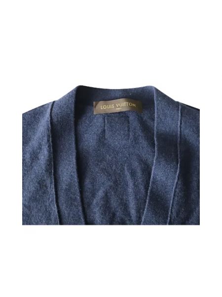 Top de lana Louis Vuitton Vintage azul