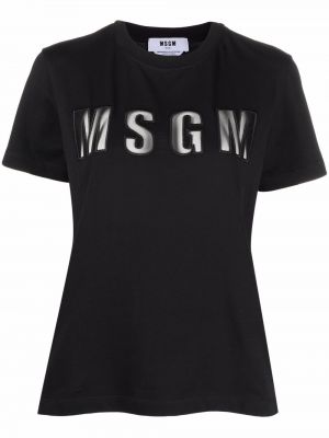 Camiseta Msgm negro