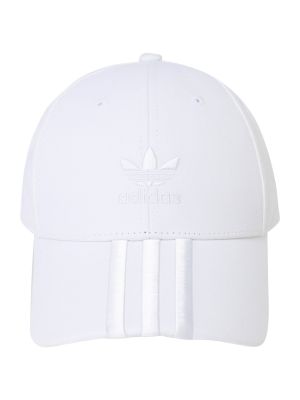 Cappello con visiera Adidas Originals bianco