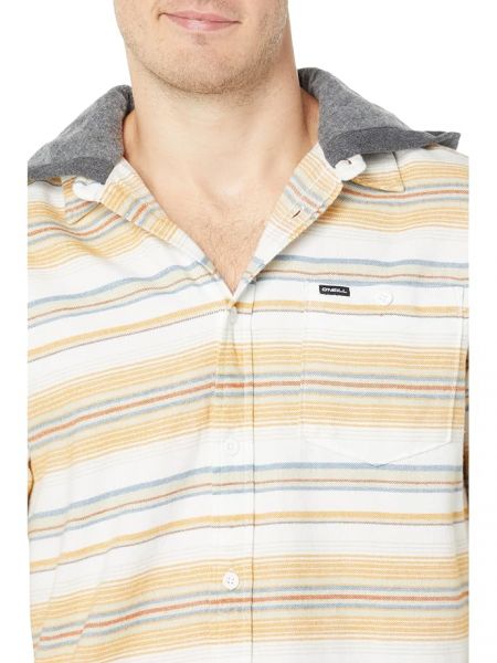 Фланелевая рубашка с капюшоном O`neill белая