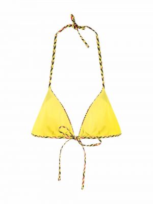 Bikini con estampado con estampado geométrico Versace